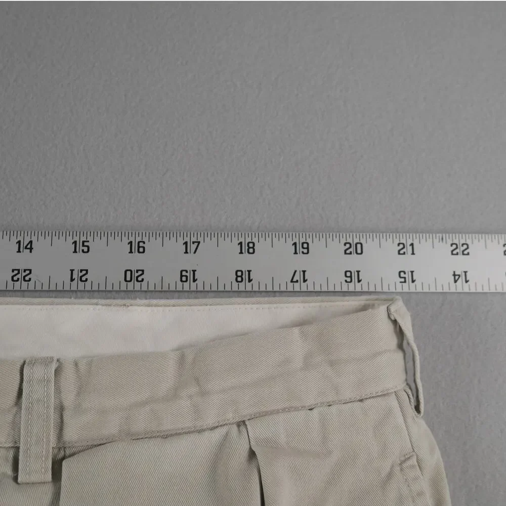 Vintage 90s Polo Ralph Lauren Andrew Pant Double Pleated Beige Chino (42x28) Men